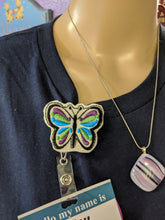 Load image into Gallery viewer, &quot;Butterfly&quot;  Badge Reel Buddies
